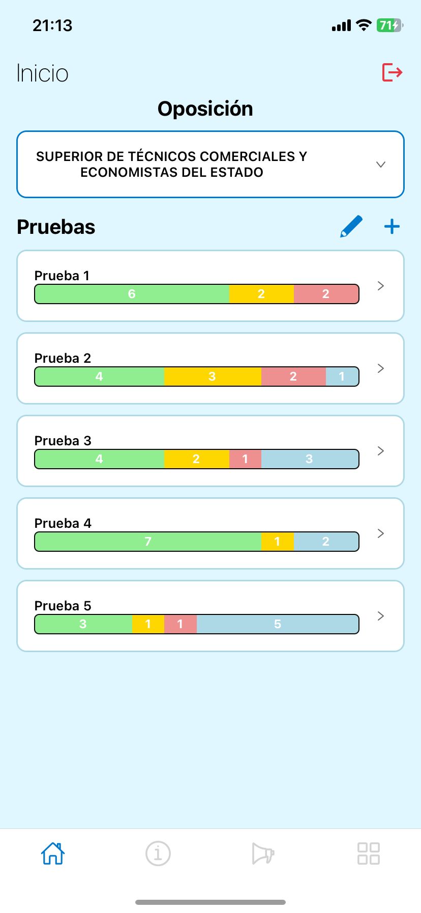 Opo Plan App Screenshot